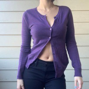 BP Soft Purple Cardigan